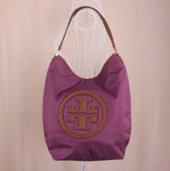 Unique Tory Burch Purple Nylon Tote Bags