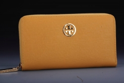 Tory Burch Saffiano Continental Wallet Yellow